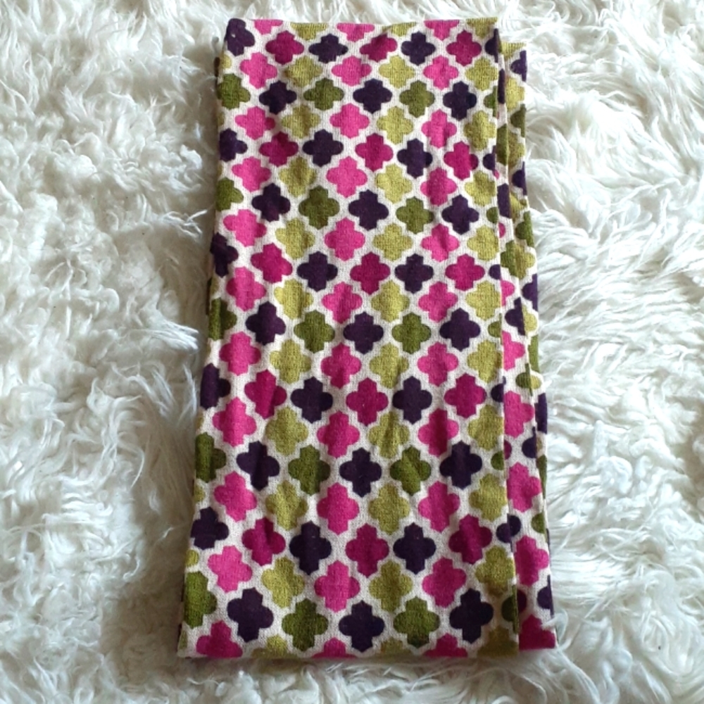 Vtg Vera Bradley Multicolored Print Scarf